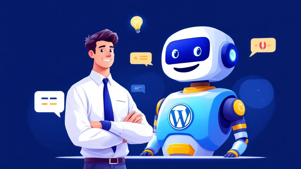 WordPress AI chatbot capturing leads automatically on a website