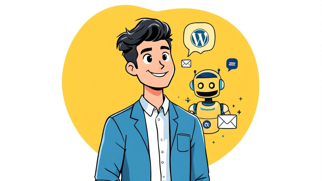 WordPress AI chatbot capturing leads automatically on a website