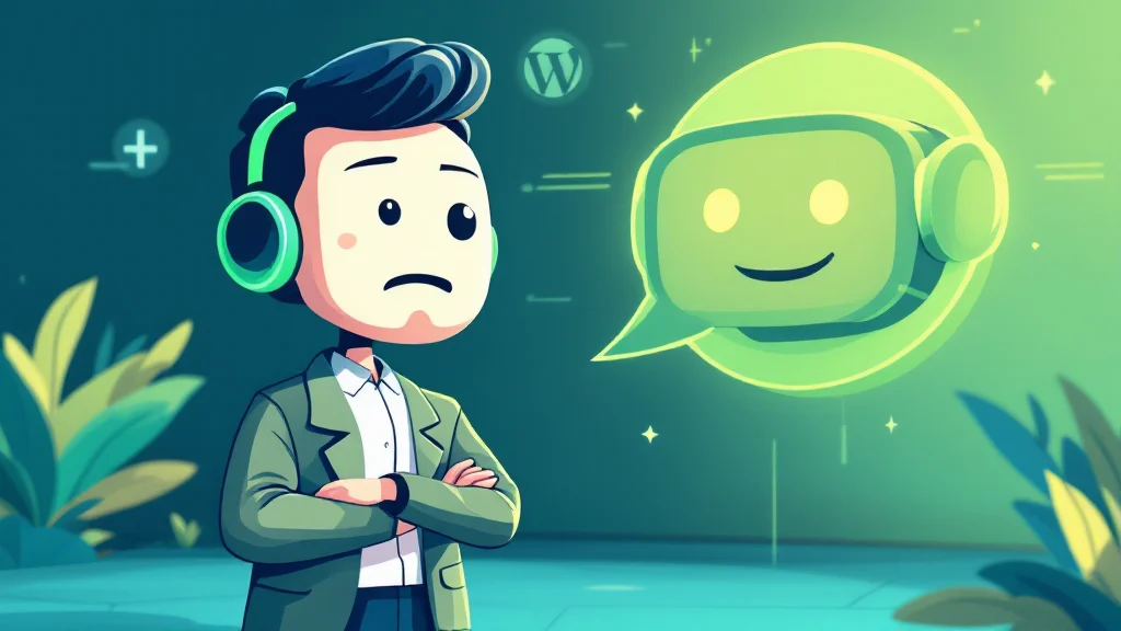 chatbot ia wordpress instalado en sitio web empresarial