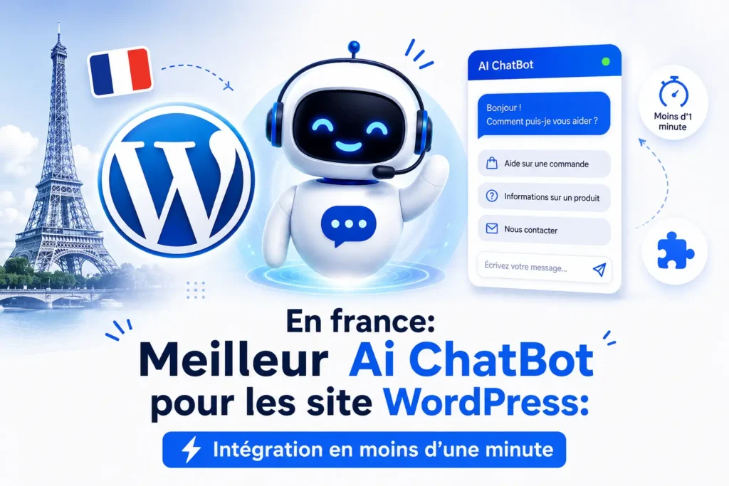chatbot wordpress intelligent en français avec WPChatBox