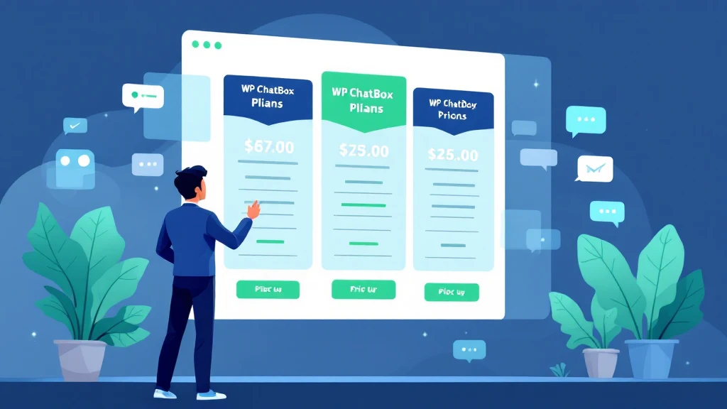 WordPress AI chatbot pricing plans comparison chart for WP ChatBox